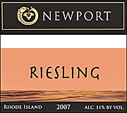 Newport Vineyards 2007 Riesling